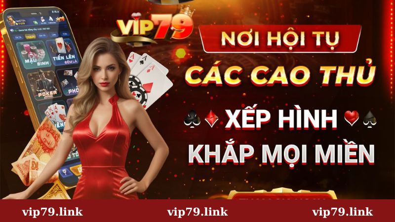 Game bài Vip79 trên giao diện dọc hiện đại